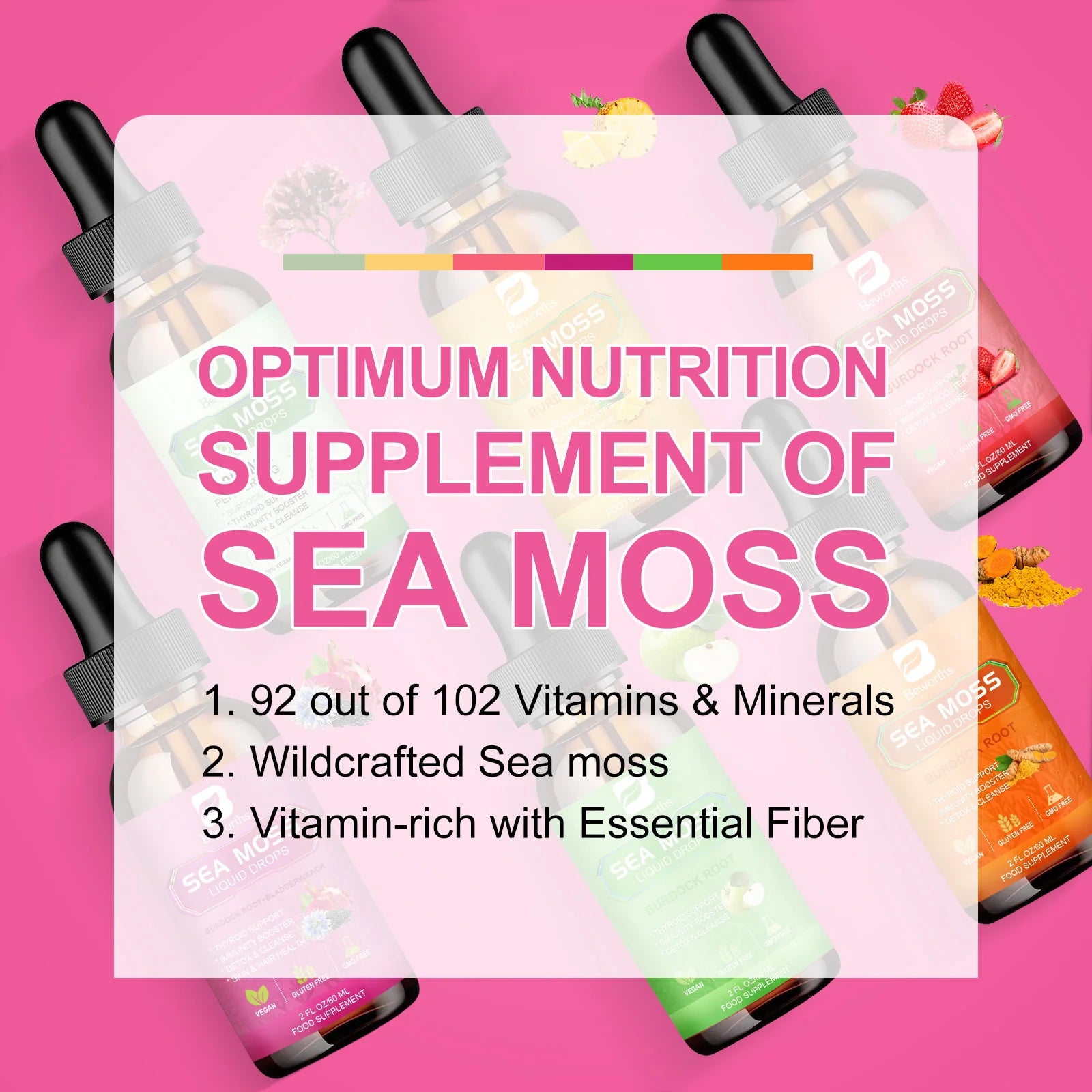 OceanGlow Sea Moss Wellness Elixir